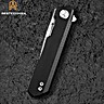 Bestechman Pocket Knife Mini Dundee Black G10 D2