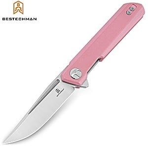 Bestechman Navaja Mini Dundee Rosa G10 D2