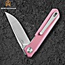 Bestechman Couteau de Poche Mini Dundee Rose G10 D2