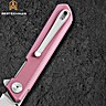 Bestechman Couteau de Poche Mini Dundee Rose G10 D2