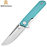 Bestechman Couteau de Poche Mini Dundee Bleu Tiffany G10 D2