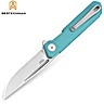 Bestechman Couteau de Poche Mini Dundee Bleu Tiffany G10 D2