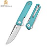 Bestechman Couteau de Poche Mini Dundee Bleu Tiffany G10 D2