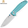 Bestechman Couteau de Poche Goodboy Bleu Tiffany G10 D2