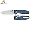 Bestechman Couteau de Poche Goodboy Bleu G10 D2