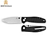 Bestechman Pocket Knife Goodboy Black Shredded G10 D2