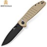 Bestechman Pocket Knife Goodboy Khaki G10 D2 PVD