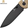 Bestechman Couteau de Poche Goodboy Kaki G10 D2 PVD