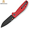 Bestechman Couteau de Poche Goodboy Rouge G10 D2 PVD