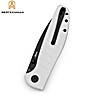 Bestechman Couteau de Poche Goodboy Blanc G10 D2 PVD