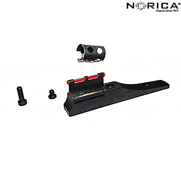 Norica fiber optics and micrometric sight with point cover