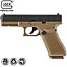 CO2 BB Air Pistol Glock 17 Gen5 Blowback Blk-Coyote