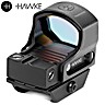 Lunette de Tir Red Dot Sight Reflex Hawke Frontier 1X24 (3 MOA Dot Slimline) Weaver RMSc