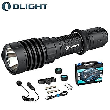 Lampe Tactique Olight Warrior X 4 Kit de Chasse Torche LED 2600 Lumens