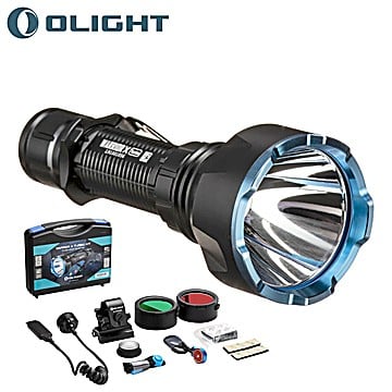 Lampe Tactique Olight Warrior X Turbo Kit de Chasse Torche LED 1100 Lumens Noir