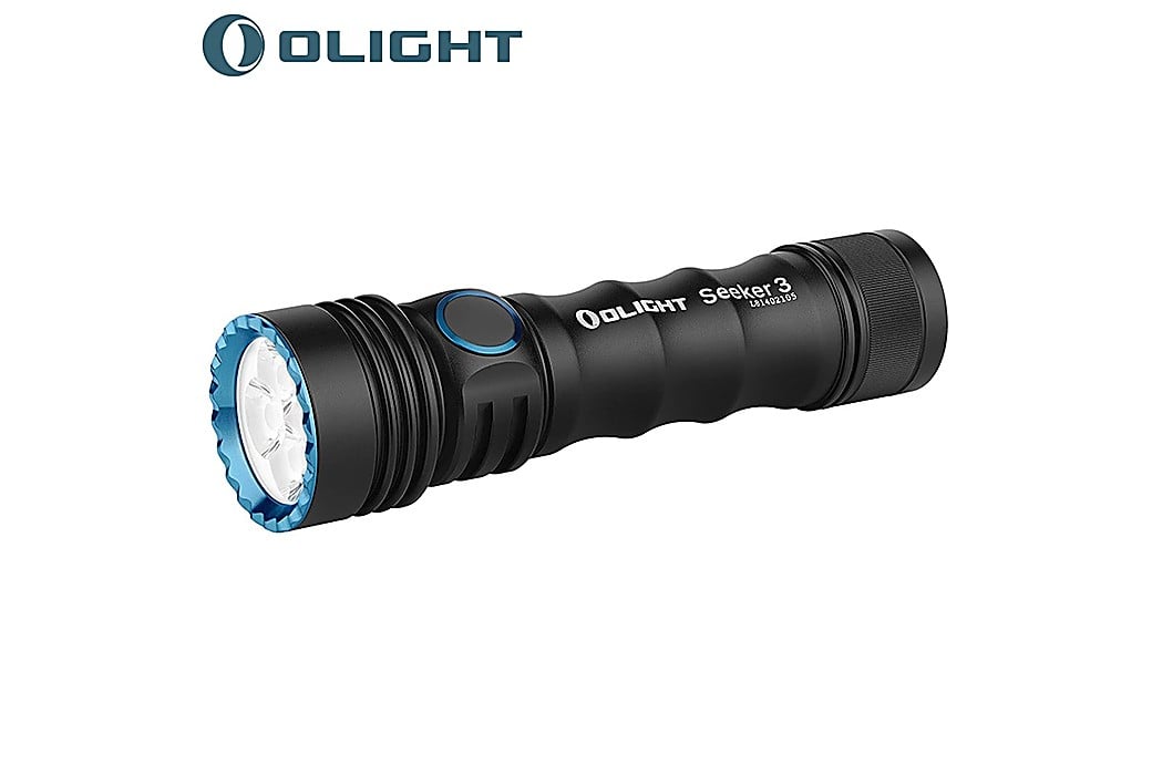 Lampe Tactique Olight Seeker 3 Torche LED 3500 Lumens Noir