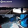 Lampe Olight Seeker 4 Mini UV Torche LED1200 Lumens Noir