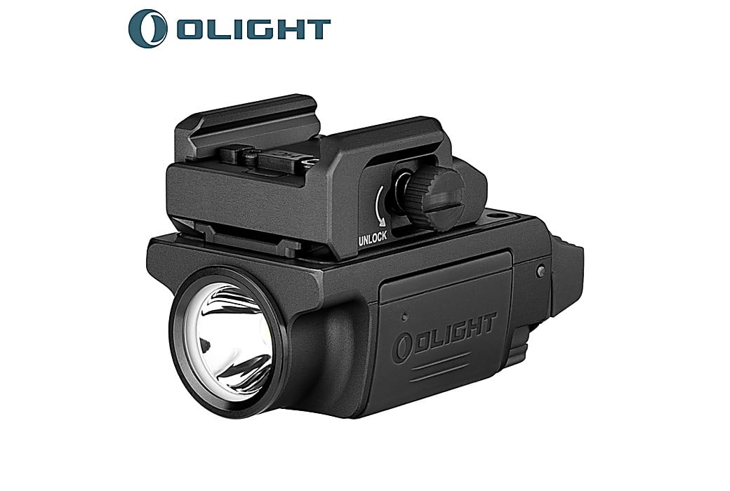 Lampe Olight PL-MINI 3 Valkyrie Torche Picatinny LED 600 Lumens Noir Lampe d'Arme