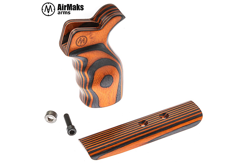 Airmaks Krait Grip and Cheek Piece Orange