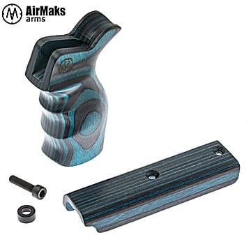 Airmaks Katran Grip and Cheek Piece Blue