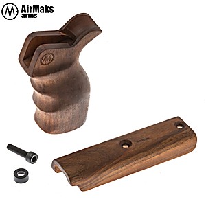 Airmaks Katran Grip and Cheek Piece Walnut