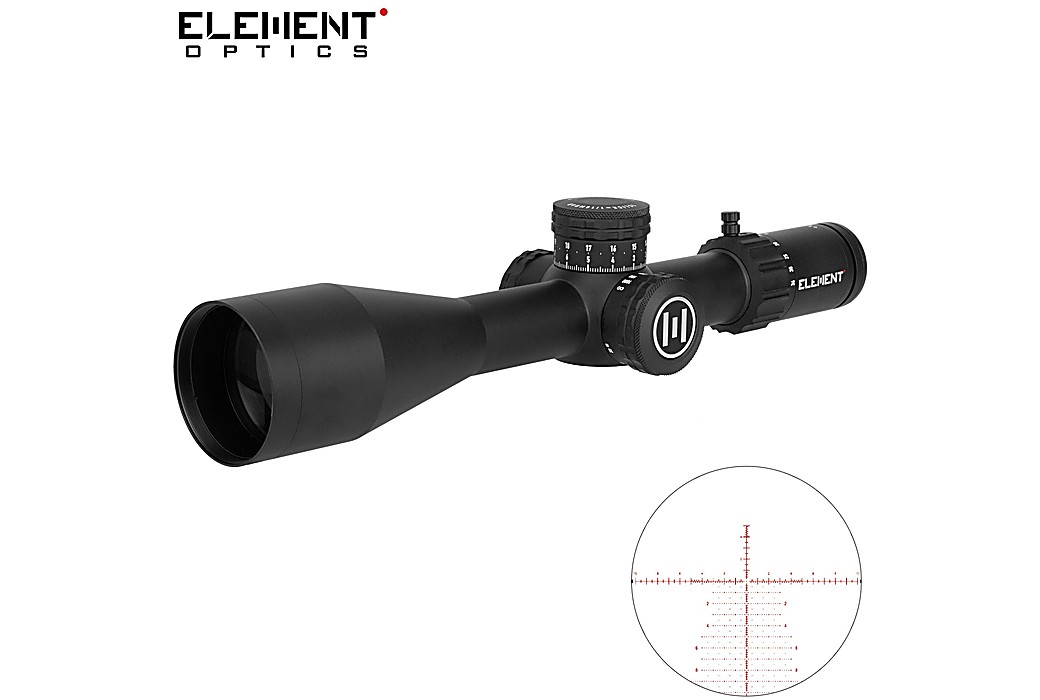 Lunette De Tir Element Optics Theos 6-36X56 FFP MRAD APR-2D Noir