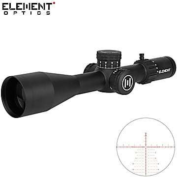 Lunette De Tir Element Optics Theos 6-36X56 FFP MRAD APR-2D Black