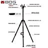 BOG Deathgrip Sherpa Telescopic Tripod Carbon Fiber