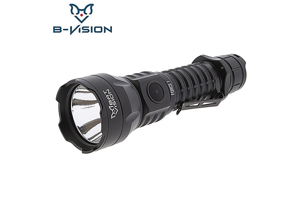 B-Vision Force 1 Tactical Flashlight LED 1000 Lumens