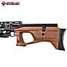 Carabina PCP AGN Technology Uragan 3 Compact Walnut Nogueira