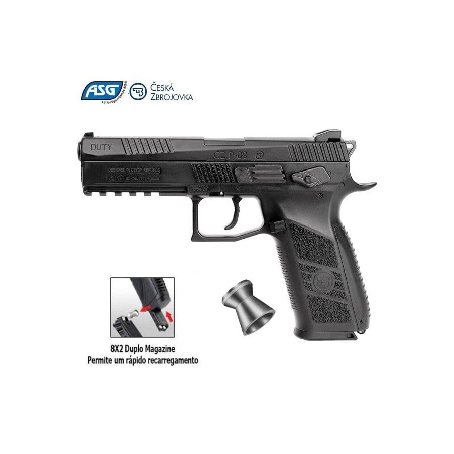 Comprar en linea Pistola Balines CO2 Glock 17 Blowback de marca GLOCK •  Tienda de Pistolas CO2 • Mundilar Airguns