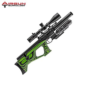 PCP Air Rifle AGN Technology Uragan 3 Compact Green Laminate