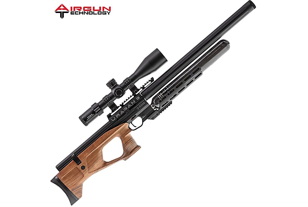 Carabina PCP AGN Technology Uragan 3 700 Walnut Nogueira