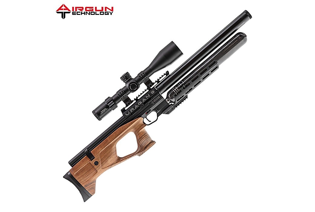 PCP Air Rifle AGN Technology Uragan 3 600 Walnut