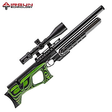 PCP Air Rifle AGN Technology Uragan 3 600 Green Laminate