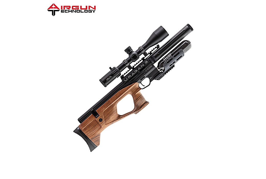 Carabina PCP AGN Technology Uragan 3 Compact Walnut Nogal