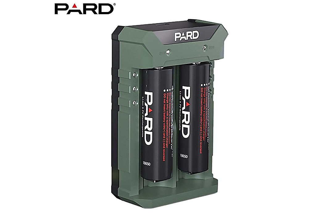 Chargeur 2 Batteries PARD 18650