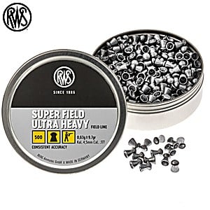 Chumbo RWS Super Field Ultra Heavy 4.50mm (.177) 9.7gr 500pcs