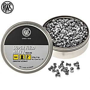 Balines RWS Super Field Heavy 4.50mm (.177) 9.1gr 500pcs