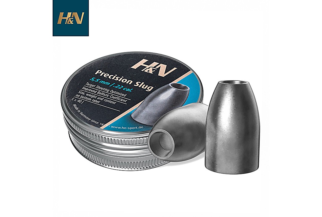 Air Gun Pellets H&N Precision Slug 5.51mm (.217) 33gr 150pcs