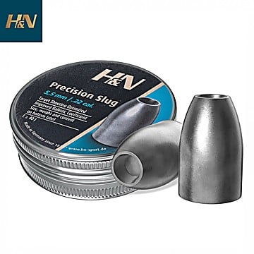 Air Gun Pellets H&N Precision Slug 5.51mm (.217) 33gr 150pcs