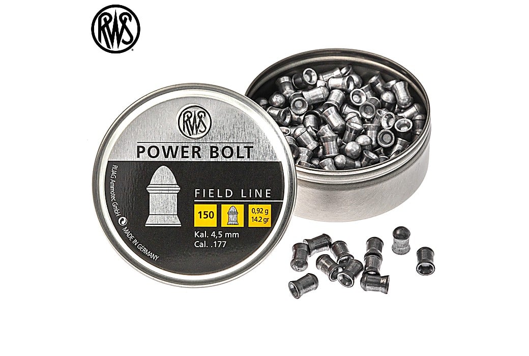 Air Gun Pellets RWS Power Bolt 4.50mm (.177) 14.2gr 150pcs