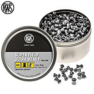 Chumbo RWS Super Field Ultra Heavy 5.50mm (.22) 18.8gr 500pcs