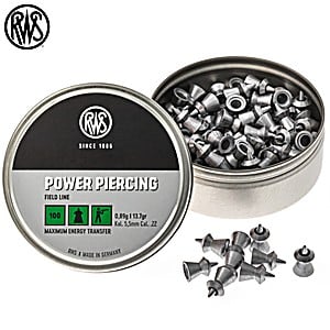 Air Gun Pellets RWS Power Piercing 5.50mm (.22) 13.7gr 100pcs