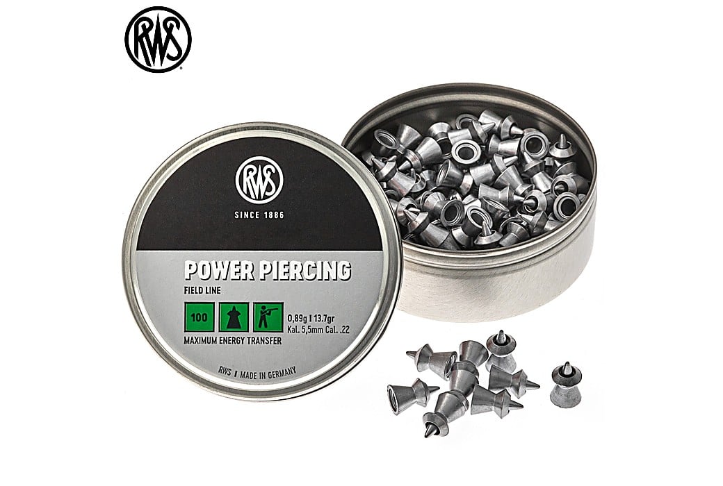 Air Gun Pellets RWS Power Piercing 5.50mm (.22) 13.7gr 100pcs