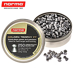 Munitions Norma Golden Trophy FT 5.50mm (.22) 15.9gr 250pcs