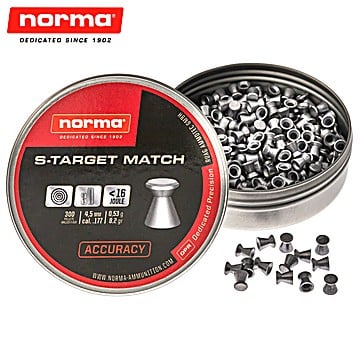 Air Gun Pellets Norma S-Target Match 4.50mm (.177) 8.2gr 300pcs