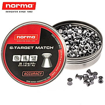 Air Gun Pellets Norma S-Target Match 5.50mm (.22) 14gr 200pcs