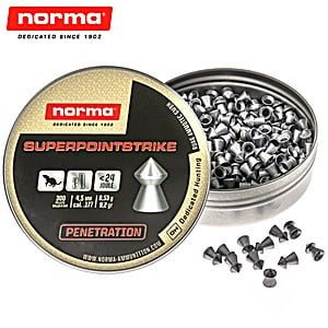 Air Gun Pellets Norma Superpoint Strike 4.50mm (.177) 8.2gr 300pcs