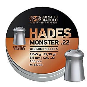 Chumbo JSB Hades Monster 5.5mm (.22) 25.39gr 150pcs